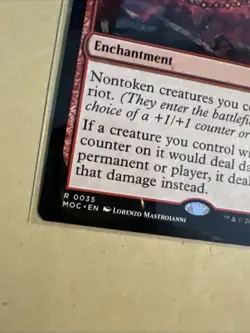 MTG Uncivil Unrest MOC 0035 R NM Regular - Image 7