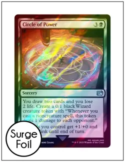 1x Circle of Power, Surge Foil, Final Fantasy, Magic MTG NM - Image 1