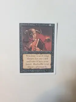 Magic The Gathering Unlimited Set Demonic Tutor NM-MT OC3348 - Image 1