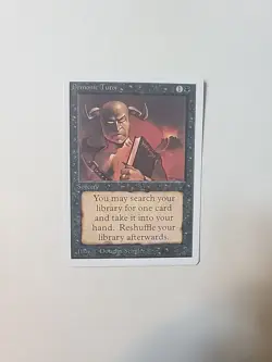 Magic The Gathering Unlimited Set Demonic Tutor NM-MT OC3348 - Image 3