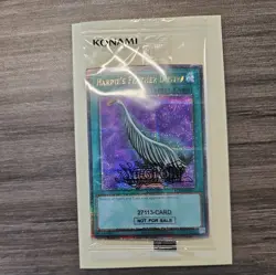 Yugioh! Harpie's Feather Duster EDC1-EN001 Card Early Days Collection QCR Sealed - Image 2