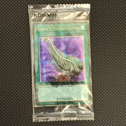 Yugioh! Harpie's Feather Duster EDC1-EN001 Card Early Days Collection QCR Sealed - Image 1