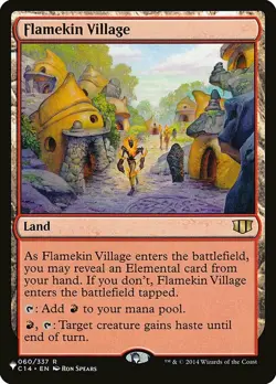 MTG Flamekin Village - The List, The List, Lightly Played, English - Image 2