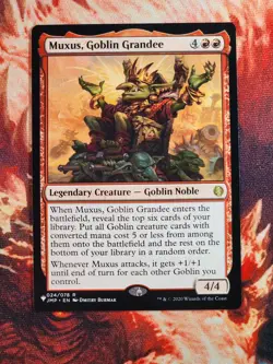 Muxus, Goblin Grandee The List Reprints Magic MTG PLST - Image 1