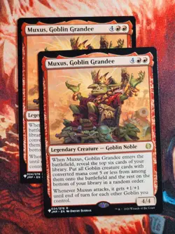 Muxus, Goblin Grandee The List Reprints Magic MTG PLST - Image 2