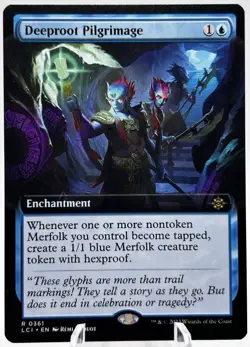 Deeproot Pilgrimage 0361 Extended Art Lost Caverns of Ixalan LCI MTG NM - Image 3