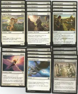 Lifegain Angel Deck - White MTG Magic the Gathering Rares Ready To Play - Image 5