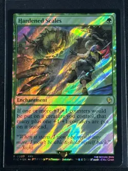 Magic MTG Final Fantasy Collector's Commander Surge Foil Hardened Scales SP FFX - Image 1