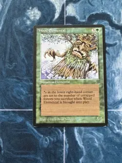 MTG Wood Elemental Legends Magic the Gathering LP - Image 3