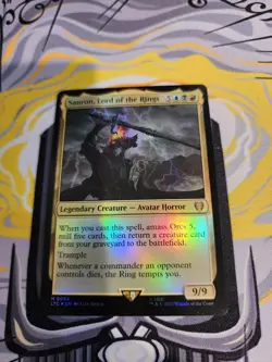 Sauron, Lord of the Rings Commander: The Lord of the Rings Foil - Image 2