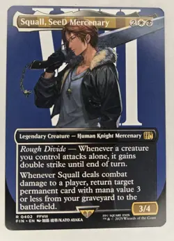 Squall, SeeD Mercenary (Borderless) Final Fantasy Regular - Image 2