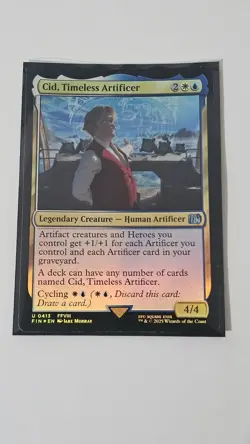 Cid, Timeless Artificer (0413) Final Fantasy Foil - Image 3