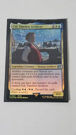 Cid, Timeless Artificer (0413) Final Fantasy Foil - Image 5