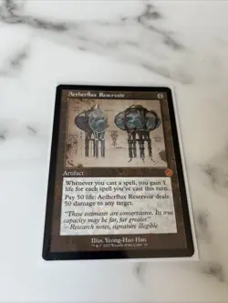 MTG Aetherflux Reservoir The Brothers' War Retro Artifacts M Mythic - Image 1