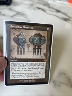 MTG Aetherflux Reservoir The Brothers' War Retro Artifacts M Mythic - Image 4