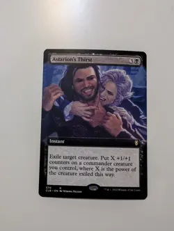 MTG - Astarion's Thirst (Extended Art) - Baldur's Gate NM/M Condition - Image 1