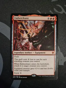 Embercleave Throne of Eldraine Regular Mythic NM - Image 1