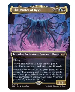 The Master of Keys - Borderless Commander: Duskmourn - Image 1