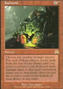 Kaboom! LP, English MTG Onslaught - Image 2