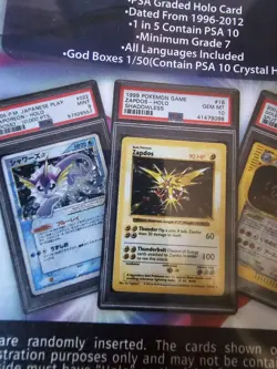 Pokemon! MYSTERY BOX VINTAGE GRADE 10 & PSA HOLO! - Image 10