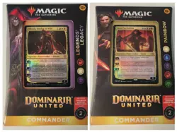 Magic the Gathering Dominaria United CommanderDecks. Legends' Legacy + Painbow - Image 1