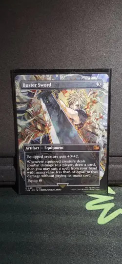 Buster Sword (Borderless) Final Fantasy Regular - Image 2