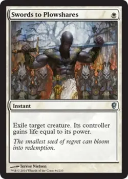 Swords to Plowshares - Conspiracy #84/210 MTG Magic The Gathering - Image 2