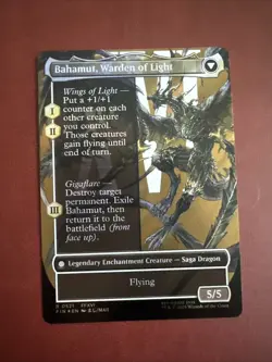 Dion, Bahamut's Dominant (Borderless) (Surge Foil) Final Fantasy Foil - Image 3