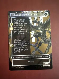 Dion, Bahamut's Dominant (Borderless) (Surge Foil) Final Fantasy Foil - Image 7