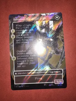 Dion, Bahamut's Dominant (Borderless) (Surge Foil) Final Fantasy Foil - Image 8