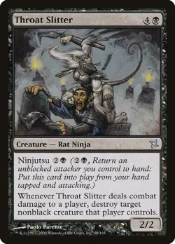 MTG Throat Slitter Betrayers of Kamigawa Regular NM - Image 1