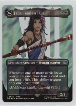 Surge Foil - Fang Fearless I'Cie (Borderless Number) #0526 fv8 - Image 1