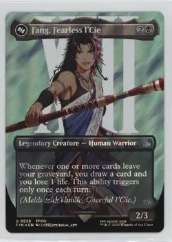 Surge Foil - Fang Fearless I'Cie (Borderless Number) #0526 fv8 - Image 4
