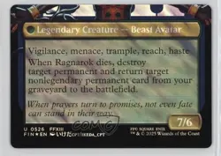 Surge Foil - Fang Fearless I'Cie (Borderless Number) #0526 fv8 - Image 5
