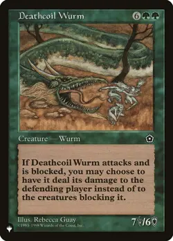 MTG Deathcoil Wurm ** The List ** English (NM) - Image 3