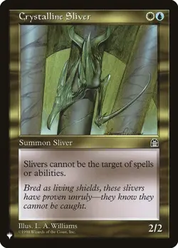 MTG Crystalline Sliver ** The List ** English (NM) - Image 1
