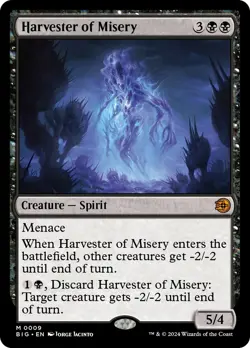 Harvester of Misery Outlaws of Thunder Junction: The Big Score - Near Mint - Image 1