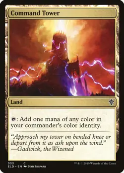 MTG Command Tower ** Throne of Eldraine ** English (NM) - Image 3
