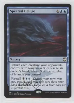 Spectral Deluge Magic: Kaldheim Commander #007 11xm - Image 1