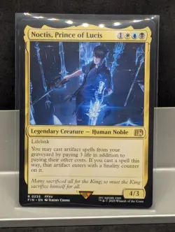 Noctis, Prince of Lucis X1 NM Final Fantasy MTG - Image 2