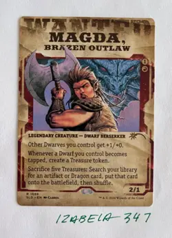 MTG Magda, Brazen Outlaw - NON-FOIL - Secret Lair Drop #1688 NM/M Unplayed - Image 1