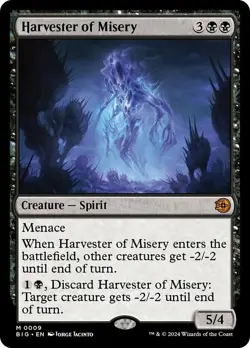 MTG Harvester of Misery, NM-Mint, English Outlaws of Thunder Junction: The Big S - Image 1