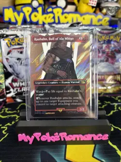 Raubahn, Bull of Ala Mhigo (Borderless) (Surge Foil) Final Fantasy Foil - Image 1