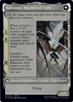 Dion, Bahamut's Dominant (Foil)  - Final Fantasy - Magic MTG NM - Image 5