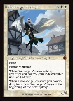 Archangel Avacyn - Innistrad Remastered  Retro Frame Foil MTG-NM - Image 1