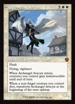 Archangel Avacyn - Innistrad Remastered  Retro Frame Foil MTG-NM - Image 2