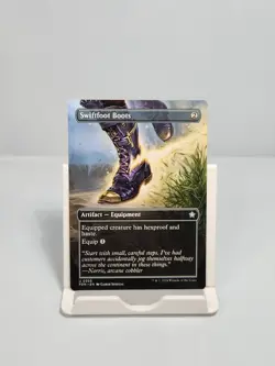 Swiftfoot Boots #355 Borderless Foundations FDN MTG - Image 1