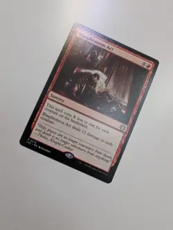 MTG - Blasphemous Act - The Lost Caverns of Ixalan NM/M Condition - Image 2