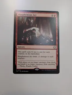 MTG - Blasphemous Act - The Lost Caverns of Ixalan NM/M Condition - Image 5