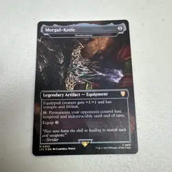 FOIL MORGUL-KNIFE (SHADOWSPEAR) (BORDERLESS) The Lord Of The Rings: Tales Of Mid - Image 4